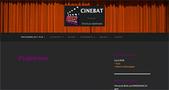 Desktop Screenshot of cinebat.nl