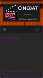 Mobile Screenshot of cinebat.nl