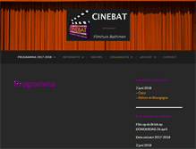 Tablet Screenshot of cinebat.nl